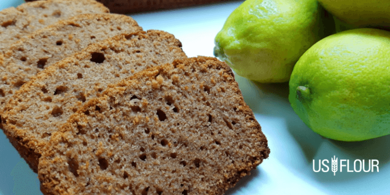 How to use whole wheat flour In lemon bread